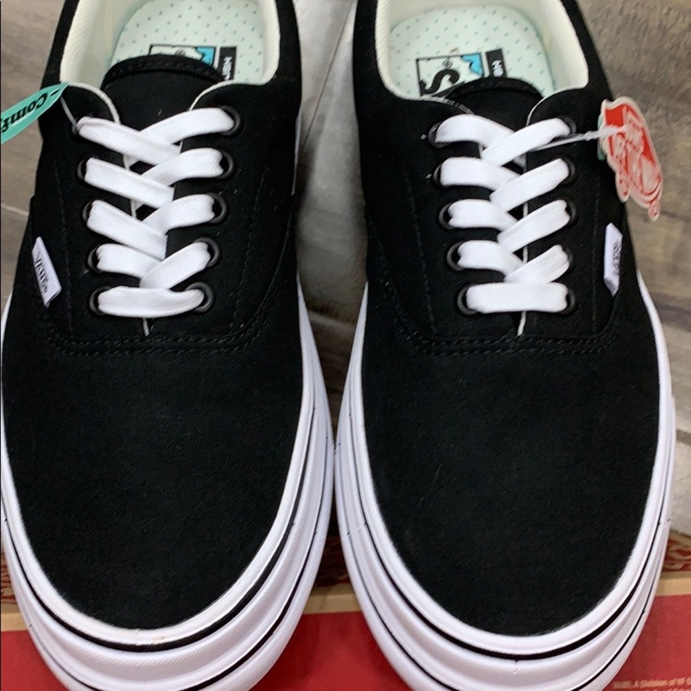 VANS SUPER COMFYCUSH E CANVAS black/true white - Picture 5 of 16